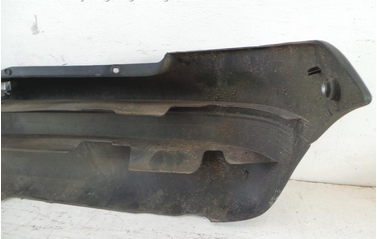 Renault Twingo C06 Sto&szlig;f&auml;nger Sto&szlig;stange Bumper hinten schwarz unlackiert